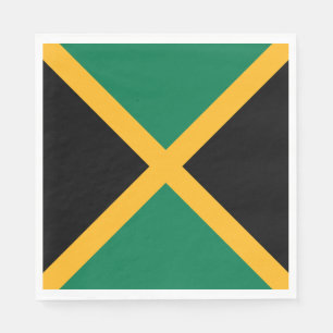 Jamaicas flagga pappersservett