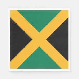 Jamaicas flagga pappersservett