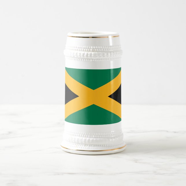 Jamaicas flagga sejdel (Center)
