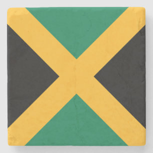 Jamaicas flagga stenunderlägg