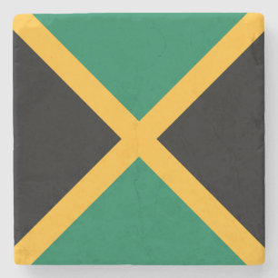 Jamaicas flagga stenunderlägg