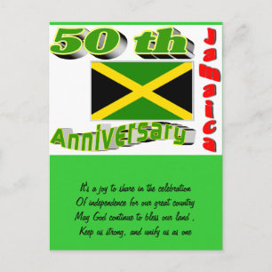 Jamaicas oberoende vykort
