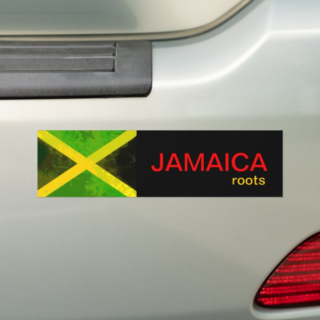 Jamaicrötter Bildekal (På Bil)