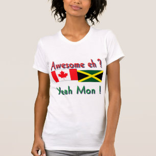 jamaikanadensiska rötter t-shirt