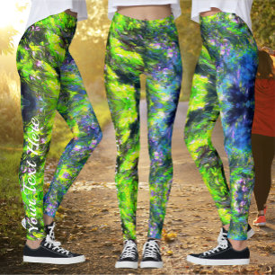 Jamaikanfloden Träd J001 Leggings