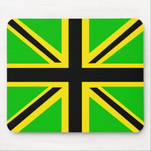 Jamaikansk brittisk flagga Mousepad Musmatta