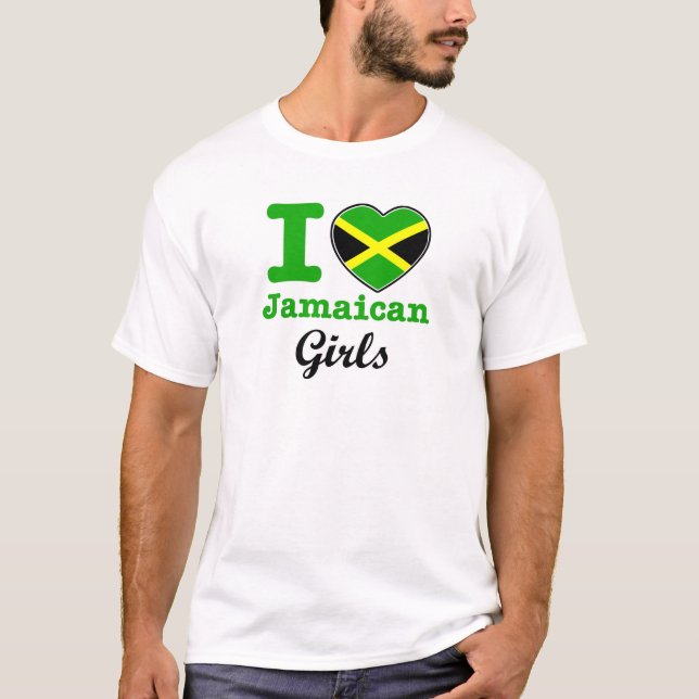 Jamaikansk design tee (Framsida)