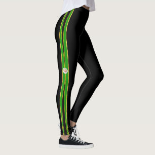 Jamaikansk flagga leggings