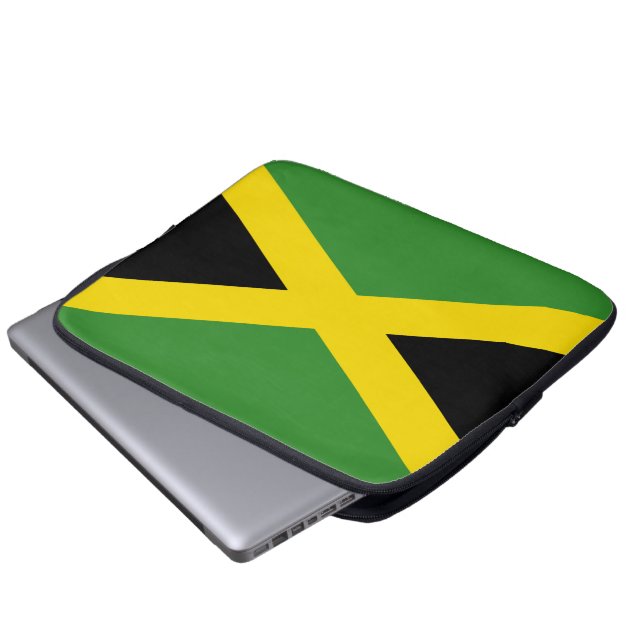 Jamaikansk flaggalaptop sleeve (Framre botten)