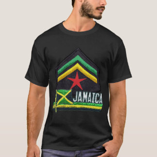 Jamaikansk flaggaRasta T-tröja Tee