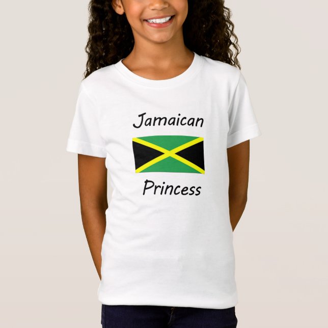 Jamaikansk Princess T-shirt (Framsida)