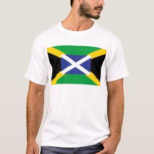 Jamaikansk skotsk flagga - Jamaica - Skottland T-shirt