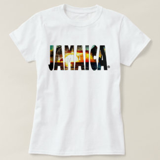 Jamaikansk t-skjorta för Jamaica solnedgång Tee Shirt