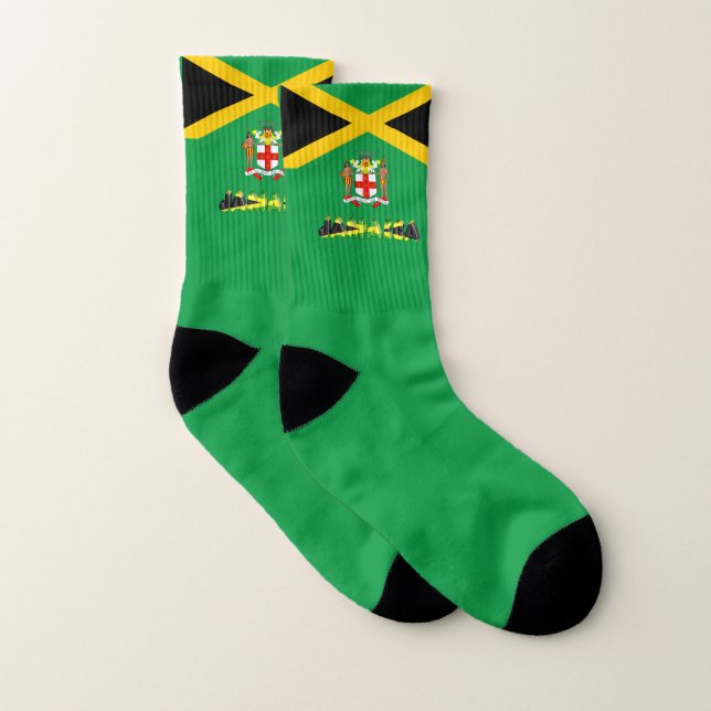 Jamaikanska flagga strumpor (Par)