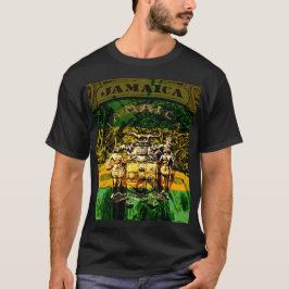 Jamaikanskt Jackande av Arm T-shirt