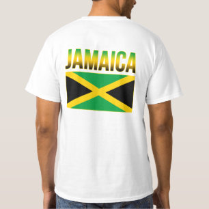Jamaikanskt Pride Flagga Jamaica Tee Shirt