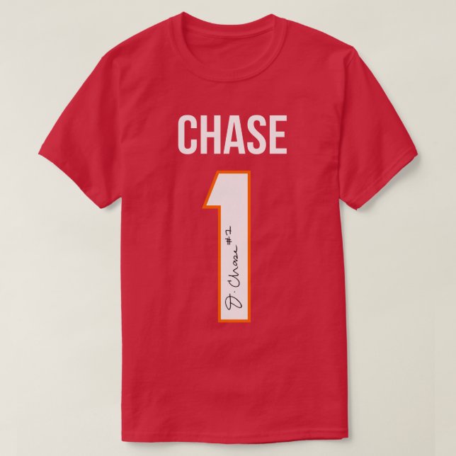 JAMARR CHASE 16 T SHIRT (Design framsida)