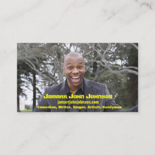 Jamarr John Johnson Visitkort