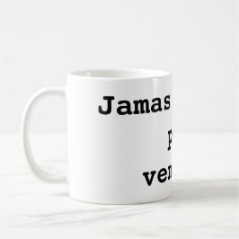 Jamas te des por vencido kaffemugg