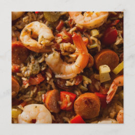 Jambalaya - Cajun-inbjudan! Inbjudningar