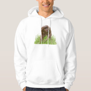 Jambo Den unika, hairless Chimp Hoodie