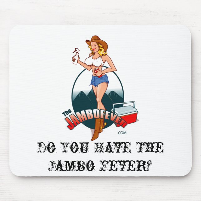 Jambo feber Mousepad Musmatta (Framsidan)