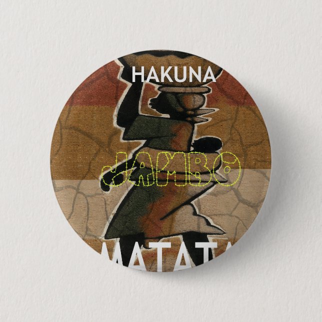 Jambo Habari Hakuna Matata. Knapp (Framsida)