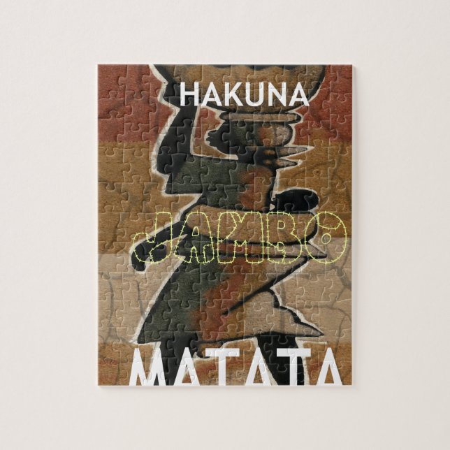 Jambo Habari Hakuna Matata. Pussel (Vertikal)
