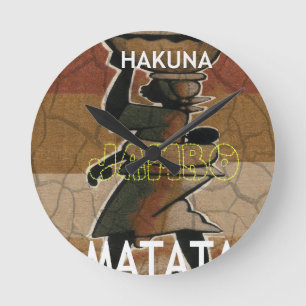 Jambo Habari Hakuna Matata. Rund Klocka