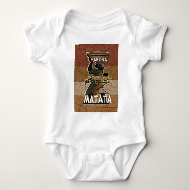 Jambo Habari Hakuna Matata. Tee (Framsida)