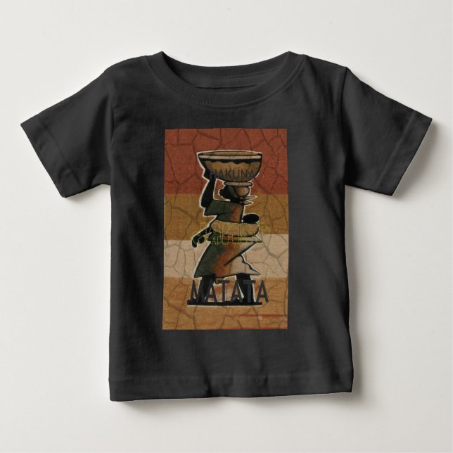 Jambo Habari Hakuna Matata. Tee Shirt (Framsida)