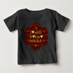 Jambo Hakuna Matata: African Art Print/Graphic T-shirt