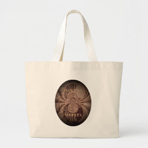 Jambo Hakuna Matata Kenya Giraffe Safari Woven Jumbo Tygkasse