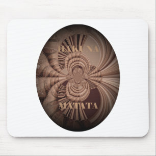 Jambo Hakuna Matata Kenya Giraffe Safari Woven Musmatta