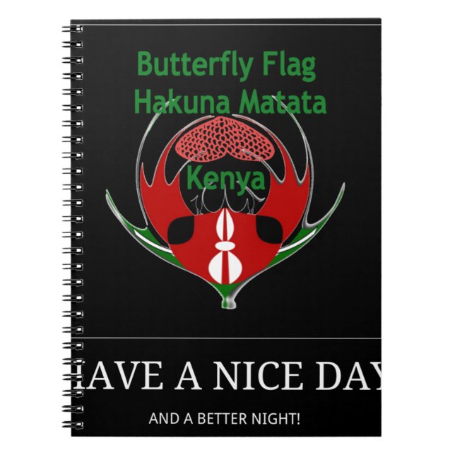 Jambo Kenya Anteckningsbok (Framsidan)