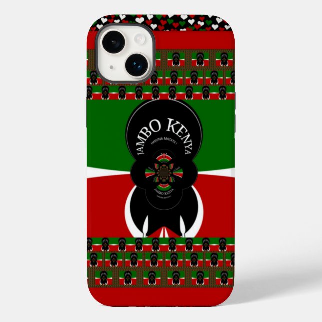 Jambo Kenya Art Skriv ut (Baksida)