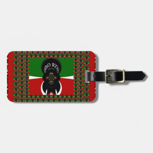 Jambo Kenya Art Skriv ut Bagagebricka