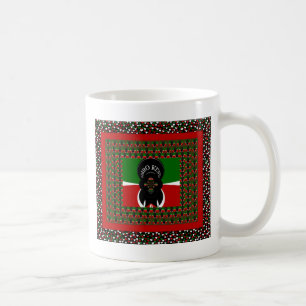Jambo Kenya Art Skriv ut Kaffemugg