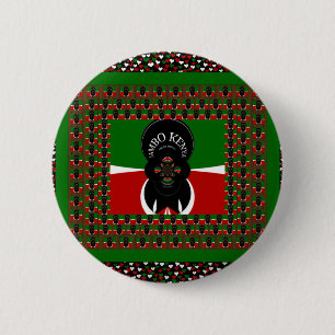 Jambo Kenya Art Skriv ut Knapp
