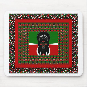 Jambo Kenya Art Skriv ut Musmatta