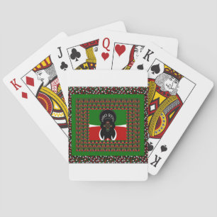 Jambo Kenya Art Skriv ut Spelkort