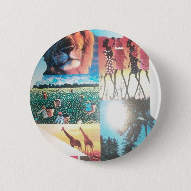 Jambo Kenya Hakuna Matata Knapp (Framsida)