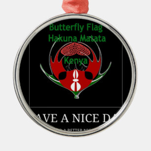 Jambo Kenya Julgransprydnad Metall