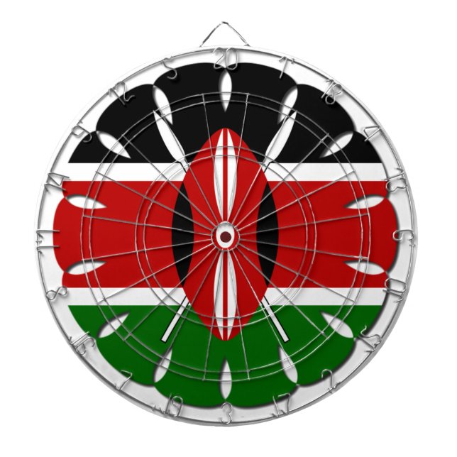 Jambo Kenyan Flagga Piltavla (Framsidan)