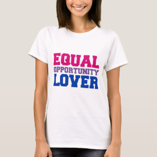 Jämbördig tillfälleälskare t-shirt