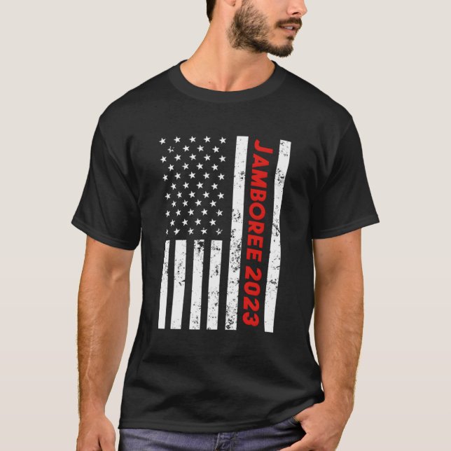 Jamboree 2023 25th World Scout Jamboree T Shirt (Framsida)