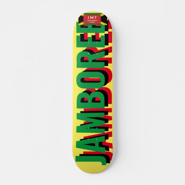 JAMBOREE 7 3/4-tums Skateboard-däck Mini Skateboard Bräda 18,5 Cm (Framsida)
