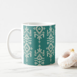 Jamdani Print Folk Pattern Kaffemugg