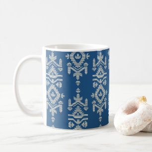 Jamdani tryck folk mönster kaffemugg
