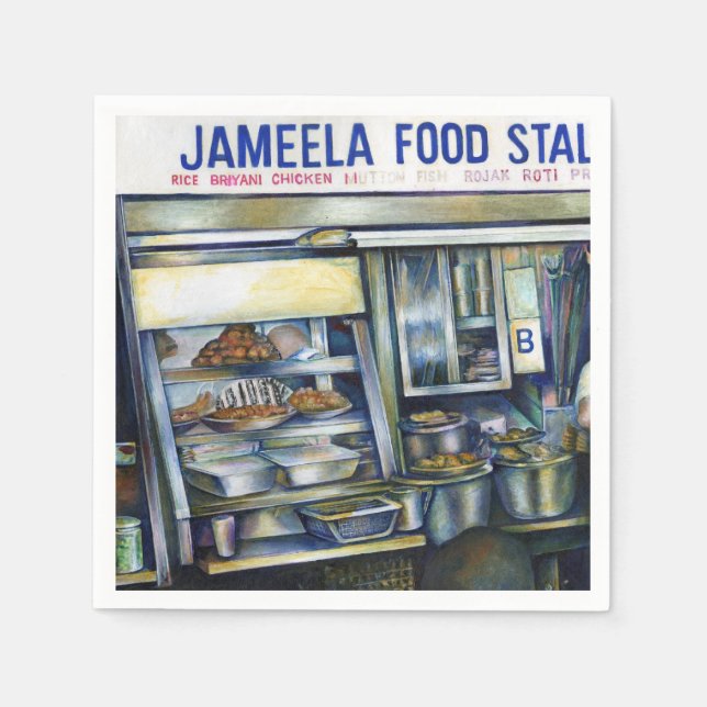 Jameelas Singapore Pappersservett (Framsidan)